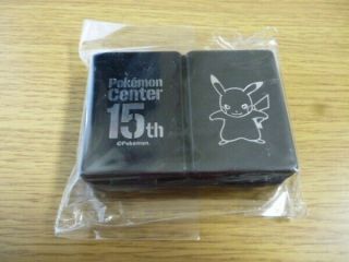 Pokemon Card: Pokemon Center 15th Anniversary Coin Damekan Case Pikachu