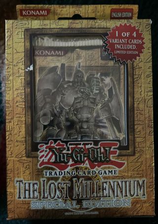 Yu - Gi - Oh The Lost Millennium Special Edition English Box —