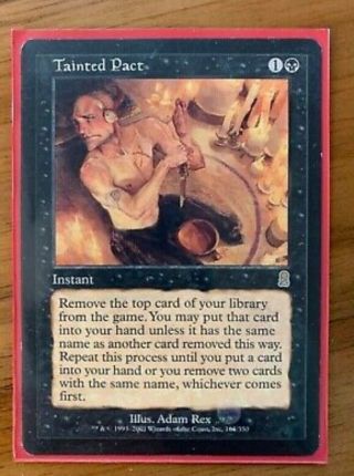 Tainted Pact Mtg Odyssey Ody Rare Lp [2]