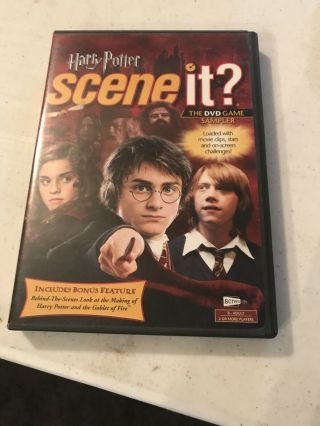 Harry Potter Scene It? Replacement Dvd Only