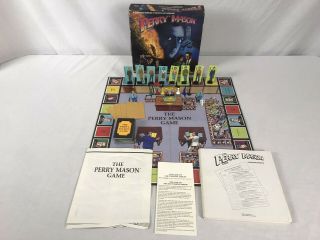 1987 The Perry Mason Game Tsr Complete Vintage