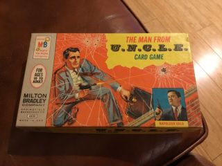 Vintage - 1965 - The - Man - From - Uncle - Card - Game - Milton - Bradley
