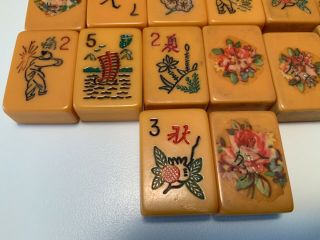15 Bakelite Mah Jongg tiles for Replacement or Jewelry 2