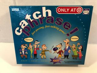 Catch Phrase Board Game By Parker Brothers 2007 Complete