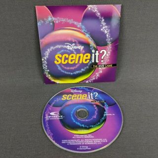 Disney Scene It? 1st Edition Dvd Game Replacement Dvd Disc Game Part 2004