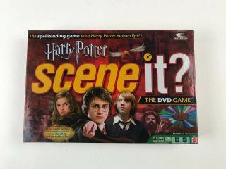 Harry Potter Scene It? Dvd Board Game 2005 - 1st Edition - Complete
