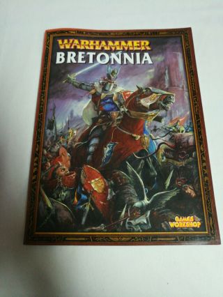 Games Workshop Warhammer Bretonnia Fantasy Battles Book 2003
