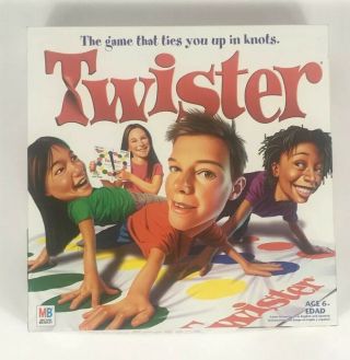 Vintage Milton Bradley Twister Game 2 To 4 Players 2002