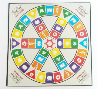 Trivial Pursuit for Juniors Board Game / 1987 Horn Abbot 3