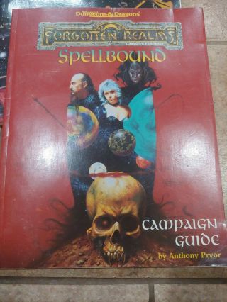 Advanced Dungeons Dragons Forgotten Realms Spellbound Campaign Guide Pathfinder