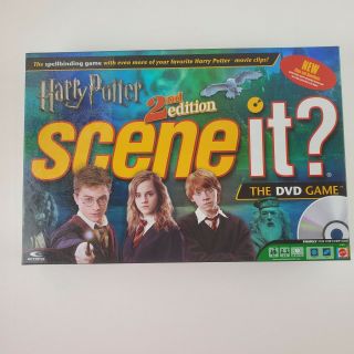 Harry Potter Scene It? 2nd Edition Dvd Trivia Game 100 Complete Guc Boardgame