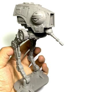 5  Star Wars At - St Walker Scout Miniatures Empire Strikes Vehicle Toy Lfl