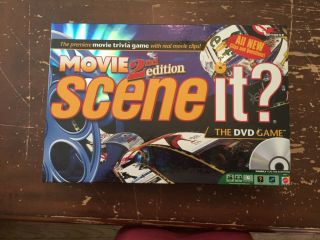 2007 Movie Scene It 2nd Edition Dvd Game Complete By Mattel