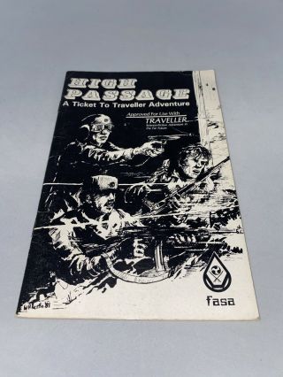 High Passage,  Issue 2 A Ticket To Travel Adventure Traveller Fasa 1981