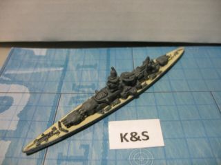 Axis & Allies War At Sea Base Set Scharnhorst 40/64 No Card Glue On Bottom