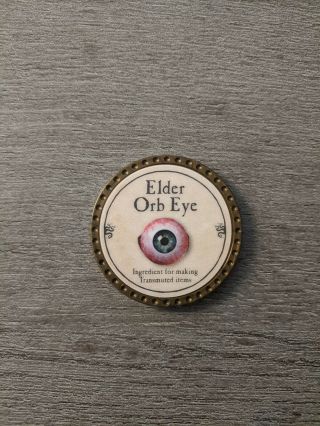 True Dungeon Token Elder Orb Eye Monster Trophy Bit Ingredient