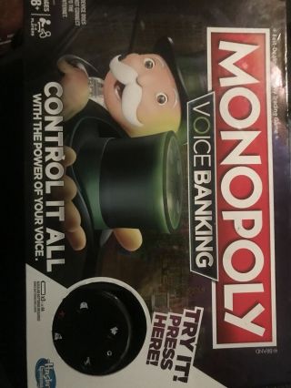 Monopoly Voice Banking Board Game