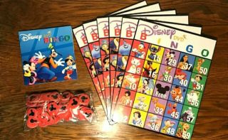 Disney DVD BINGO Game Movie Clips Matching Counting 3