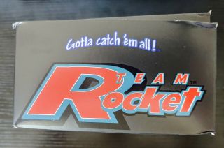 Pokemon Team Rocket Booster Box 1st Edition Empty 3