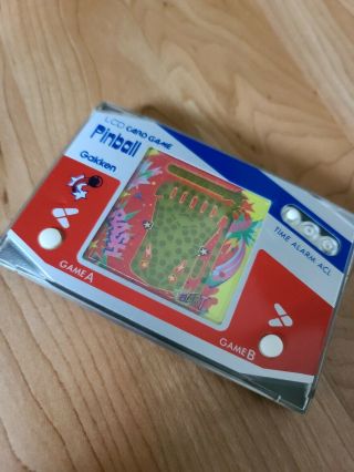 Gakken By Konami Eletronic Lcd Card Game Handheld Video Game 1980 Game Watch