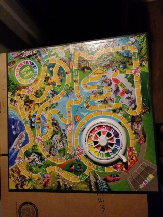 The Game Of Life Replacement Board & Spinner Only 2014.