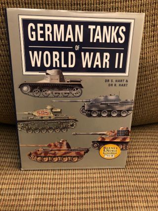 German Tanks Of World War Ii Reference Book History Book Barnes & Noble Hart