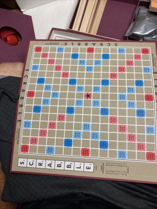 Vintage Scrabble Game Board Only Replacement Piece