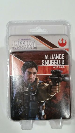 Imperial Assault Ally Pack Alliance Smuggler Open/damaged Package