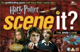 Harry Potter Scene It? The Dvd Game 100 Complete Euc