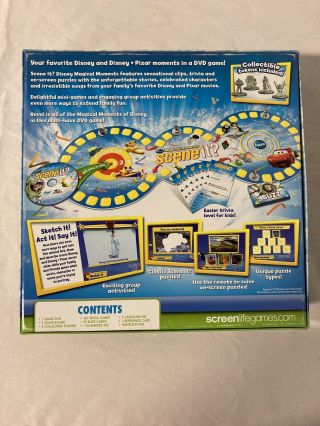 Scene It? Disney Magical Moments Edition DVD Board Game COMPLETE 3