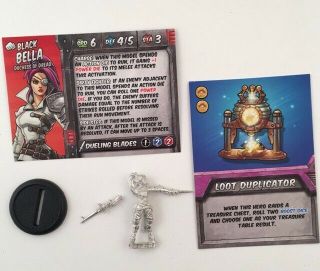 Privateer Press Riot Quest Black Bella Duchess Of Dread Metal Miniature