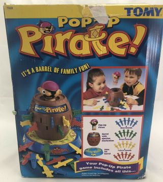 TOMY Pop Up Pirate Game 2