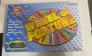 Wheel Of Fortune Board Game 20th Anniversary Edition 2002 Complete
