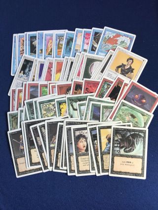 Mtg Revised Complete Common Set Mint/near 1994 English Release 75 Cards