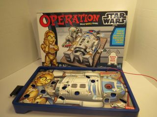 Operation Star Wars Edition R2 - D2 C - 3po 2011 Hasbro Complete Video