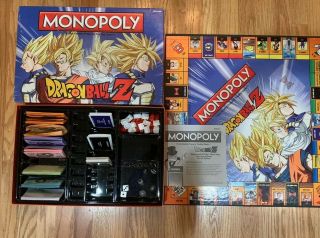Dragon Ball Z Monopoly Collectors Edition Board Game.
