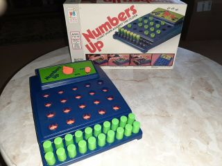 Vtg 1975 Milton Bradley Numbers Up Game Complete
