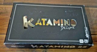 Vintage Katamino Deluxe Wooden Brain Teaser Thinking Game Gigamic 1993