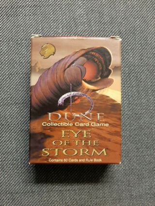 Dune Eye Of The Storm Collectible Trading Card Game And Dune Blu - Ray Movie