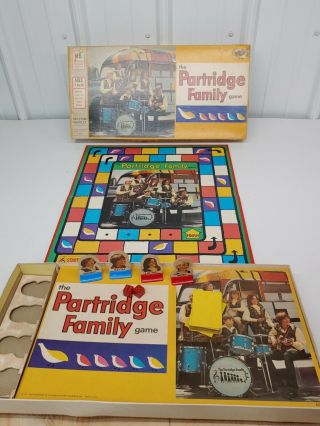 1971 The Partridge Family Board Game - David Cassidy