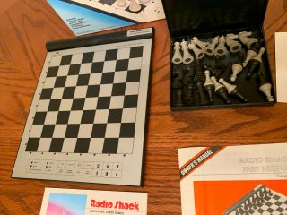 Radio Shack 1650 Fast Response Program Computerized Chess Board/ 3