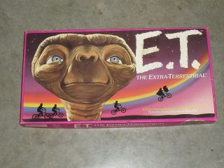 Parker Brothers E.  T.  The Extra - Terrestrail A Board Game Based On The Movie