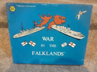 Vintage 1982 Mayfair Games War In The Falklands 1914