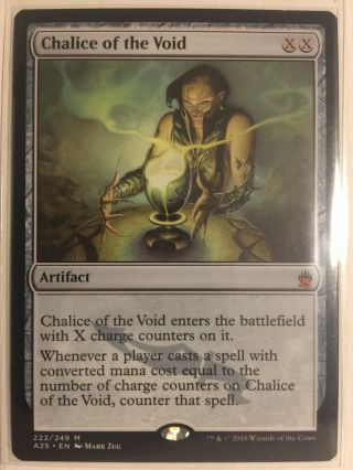 Mtg 1x Chalice Of The Void X1 - Masters 25 Near English