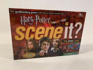 Harry Potter Scene It? Dvd Game - Mattel 2nd Edition - 100 Complete / Ln