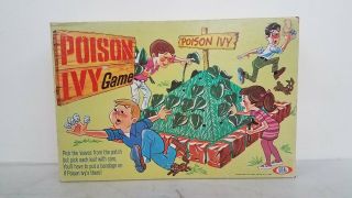 Ideal Poison Ivy Vintage Board Game 1969