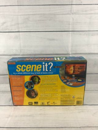 Scene It the DVD Game The Premiere Movie Trivia Game Real Movie Clips Complete 2