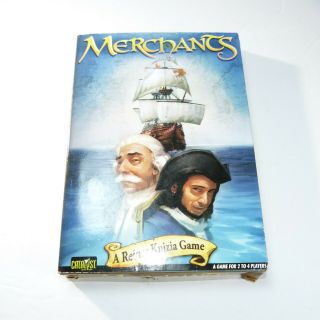 Merchants Lord Of The Sea Game Complete Reiner Knizia Game (a1)