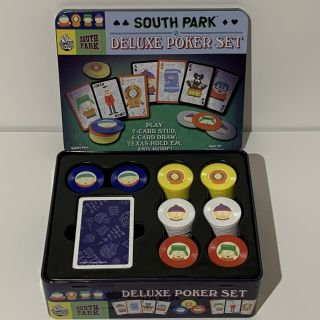 South Park Deluxe Poker Set - Comedy Central Texas Hold 