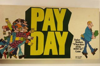 Vintage Payday Board Game 1975 Classic Edition Parker Brothers
